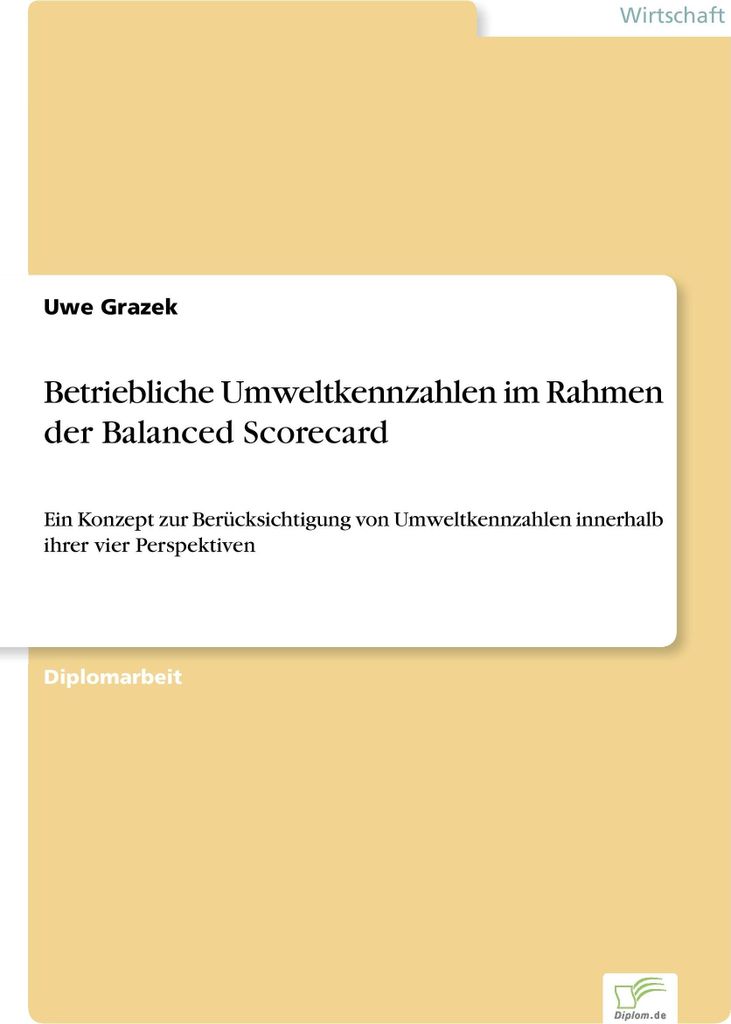 Betriebliche Umweltkennzahlen im Rahmen der Balanced Scorecard