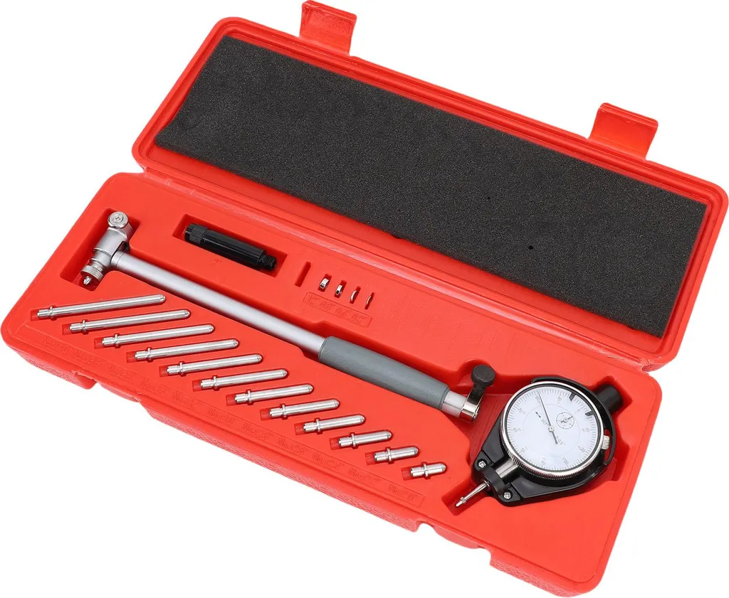 Jauge de mesure de cylindre 2-6in précision 0.001in avec accessoires