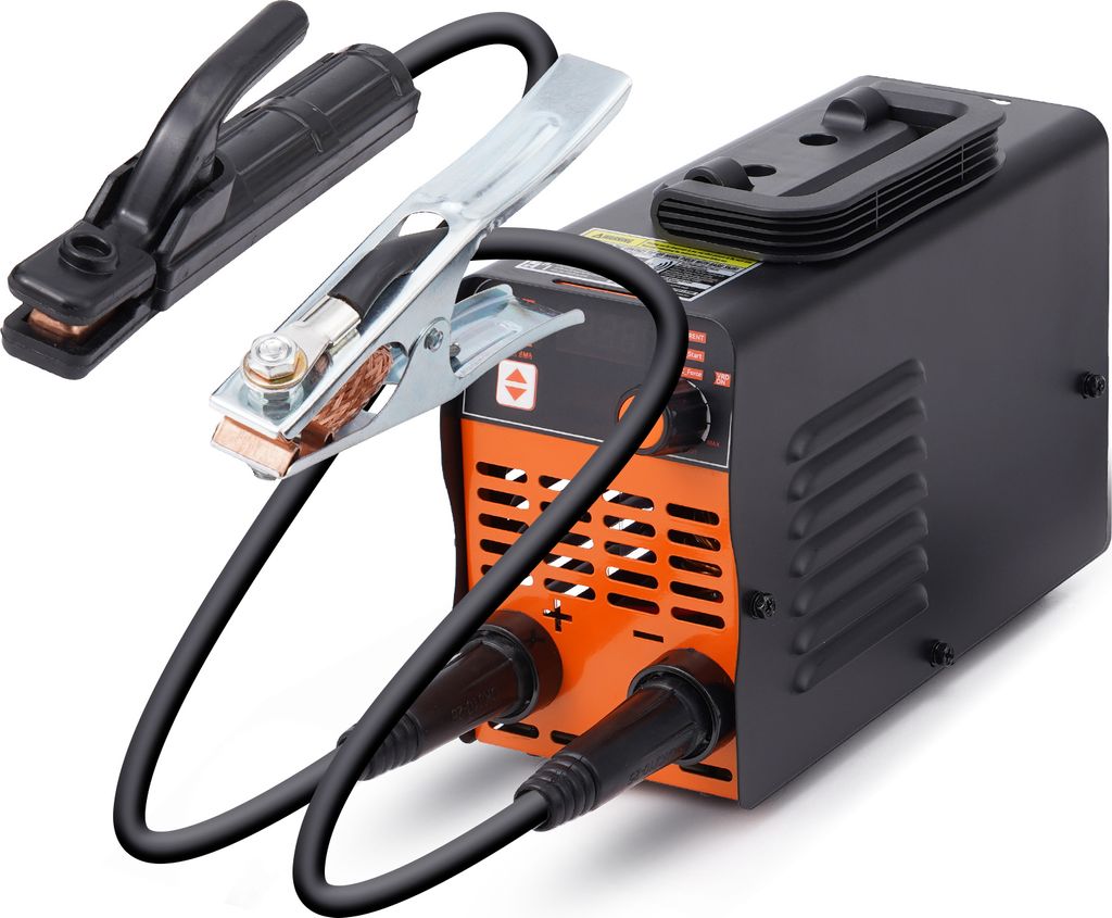 SucceBuy 220V Stabschweißgerät, 100A Lichtbogen/Aufzug-WIG-Schweißgerät mit großem LED-Anzeige, Heißstart Lichtbogenkraft Antihaft VRD, 2in1 ...
