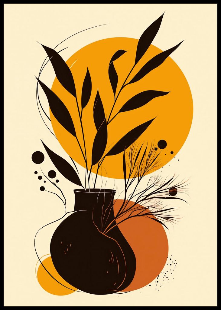 Plakat 59,4x84,1cm Felder der Goldenen Kette