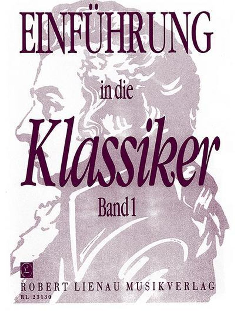 Einführung in die Klassiker 1 für Klavier Image du produit 