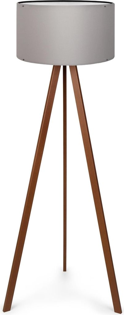 Stojacia lampa 'Newport' 1 x E27 sivá Obrázok produktu 