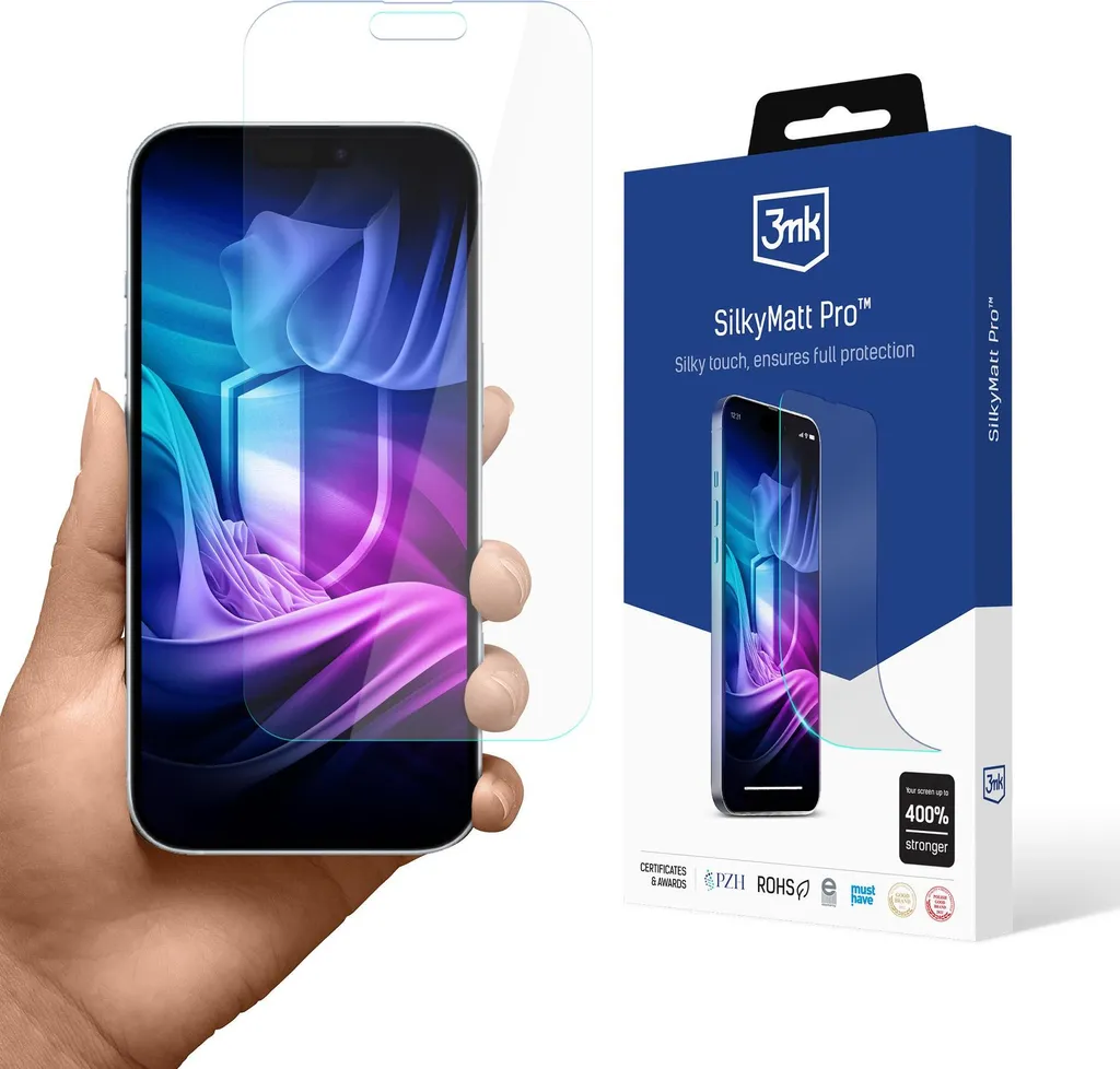 Migliore Pellicola iPhone 17 Pro: 3mk Silky Matt Pro Shockproof