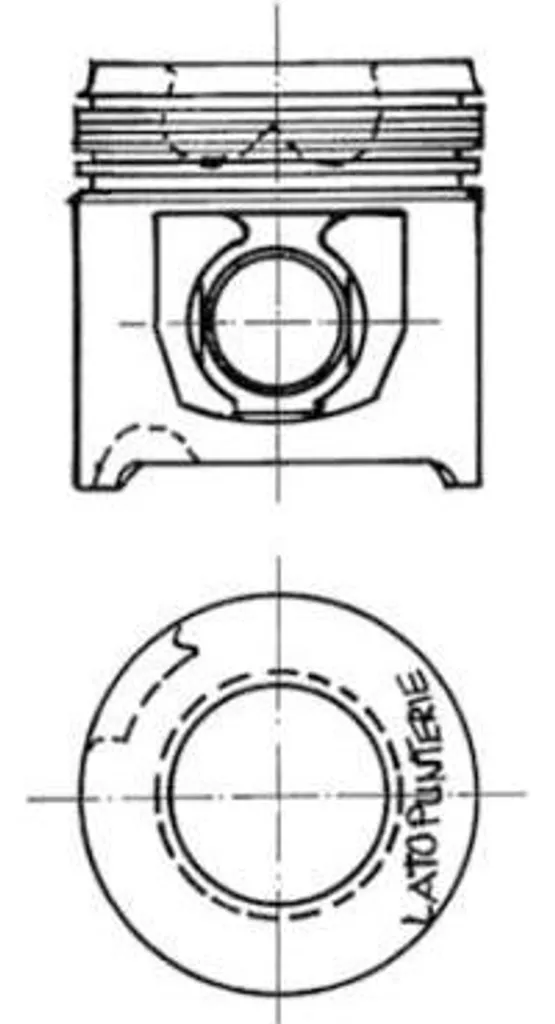 Piston de moteur haute précision pour Avensis, Fiesta et Alfa Romeo