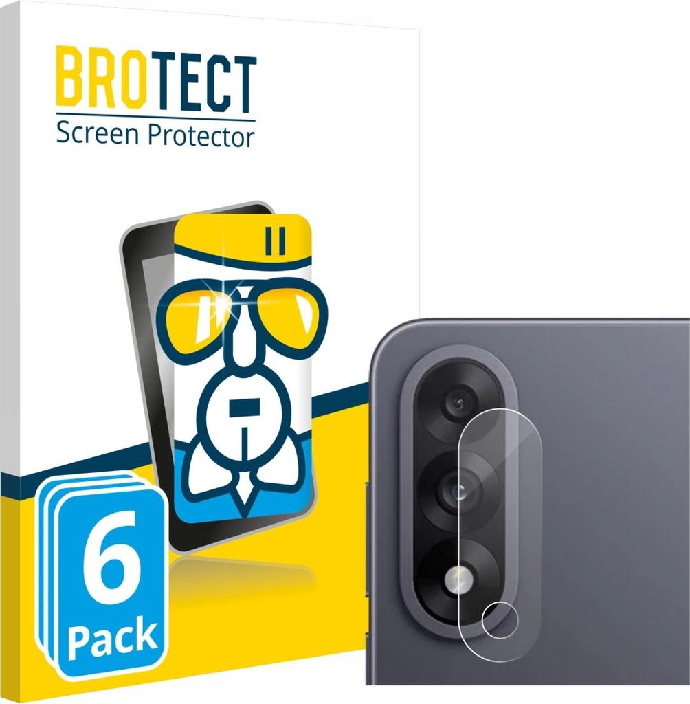 6x BROTECT Schutzglas für OnePlus Nord 5 (NUR Kameraschutz) Schutzfolie Panzer Folie Glas Display Schutz klar
