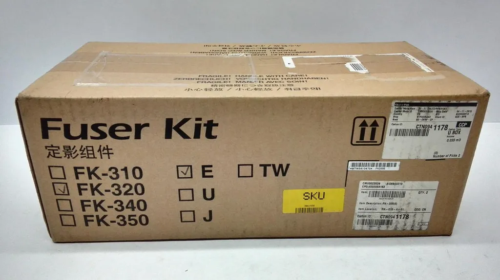 Kit Fixateur Kyocera FK-320 Durable de 300000 Pages pour Bureau Pro