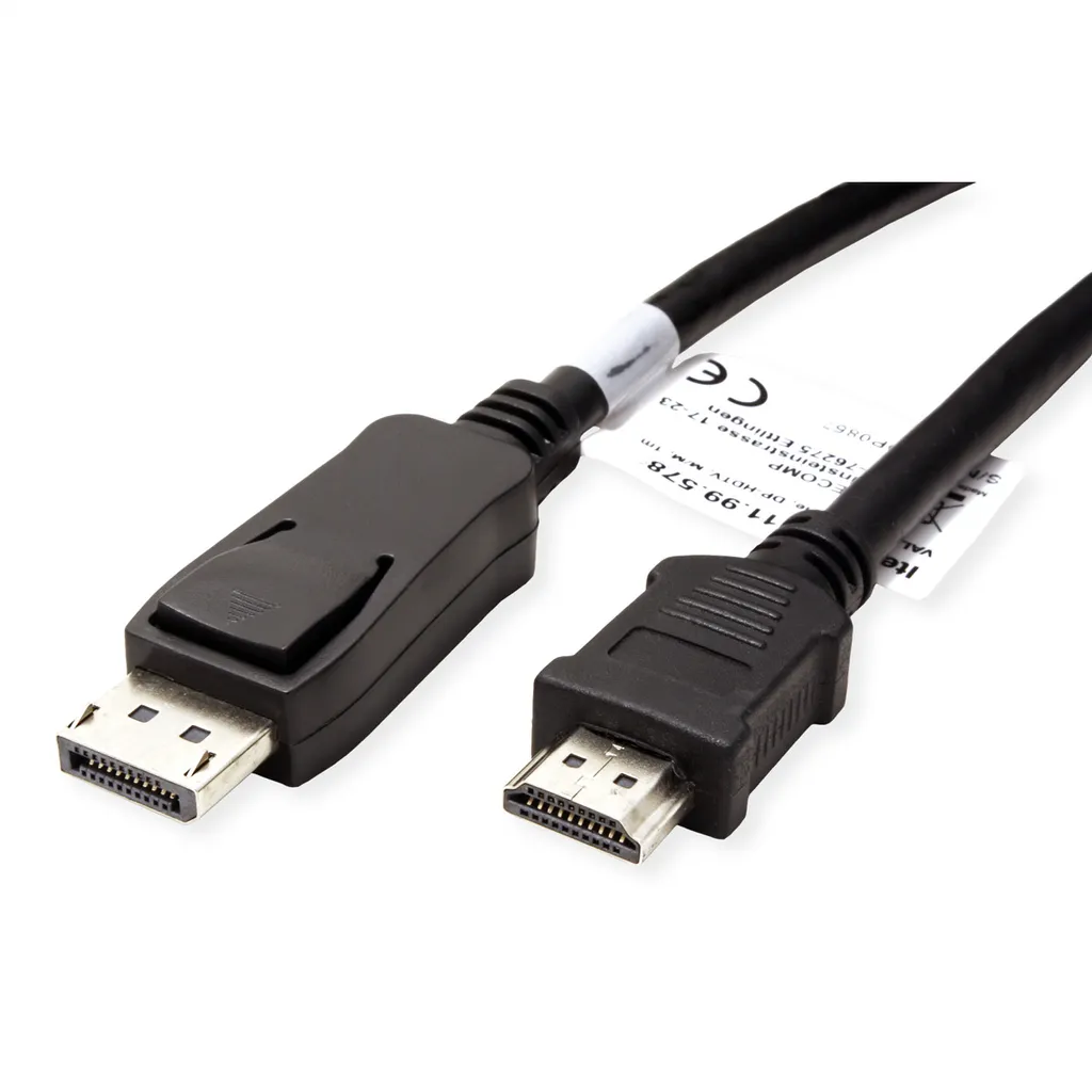 VALUE Cavo DisplayPort ST/ST 4.5m - Soluzione Video Pulita Nera