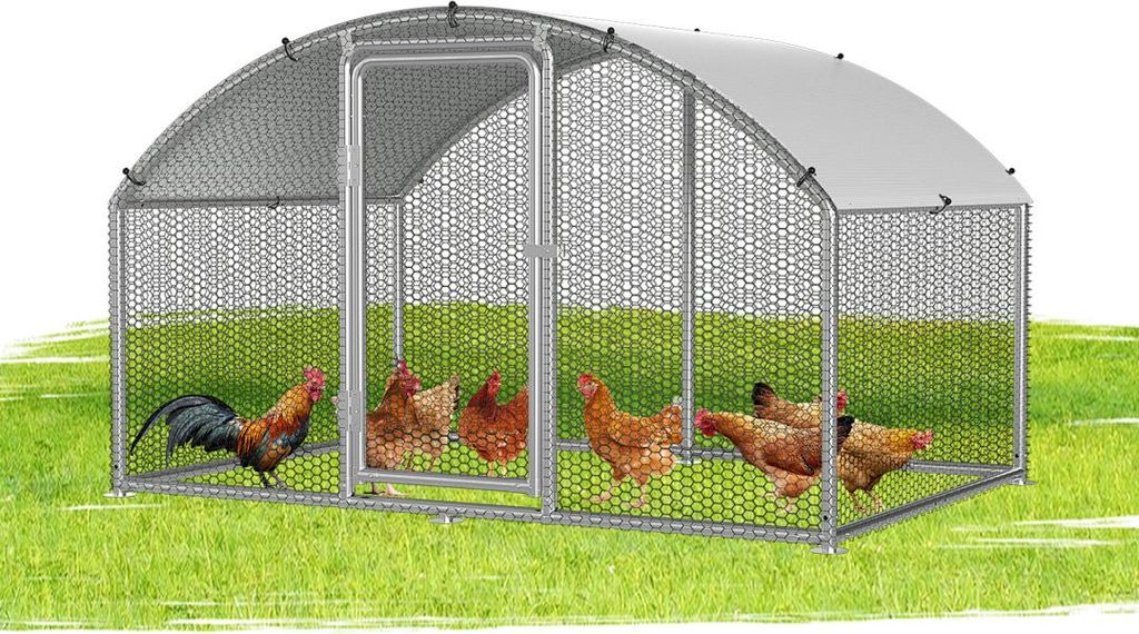 Izrielar Hühnerstall Hühnerhaus 3x2x2m Bogenaufsatz Produktbild 