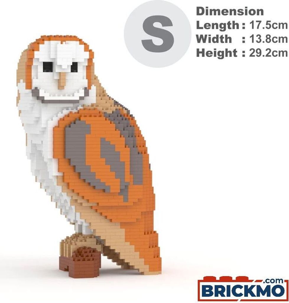 JEKCA Bricks Barn Owl 01 ST19BD27