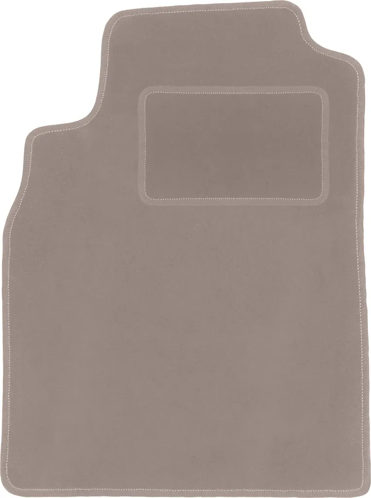 Tappetino Conducente Su Misura Nissan Almera N16 Beige Velluto