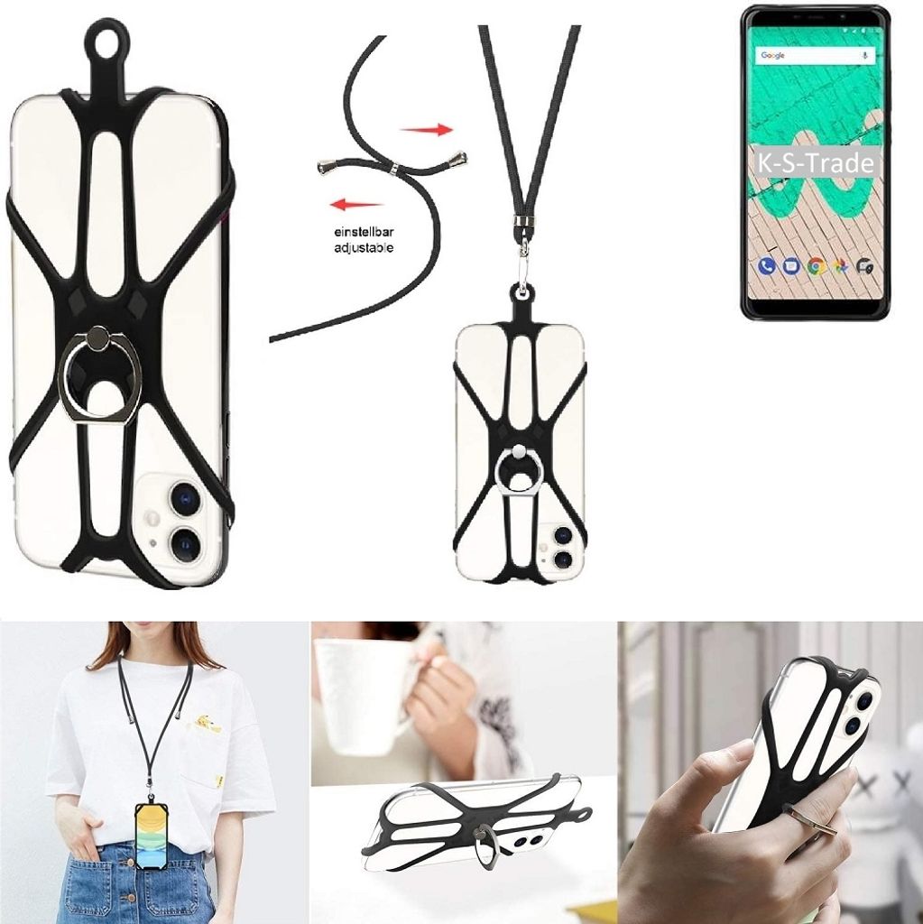 K-S-Trade 3in1 Handykette Handyband Handykordel Halsband Produktbild 
