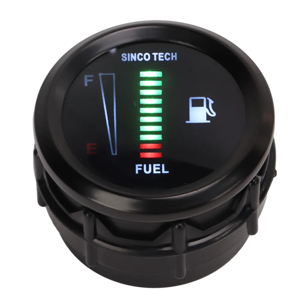 Indicatore Livello Carburante 52mm Impermeabile per Barche e Auto