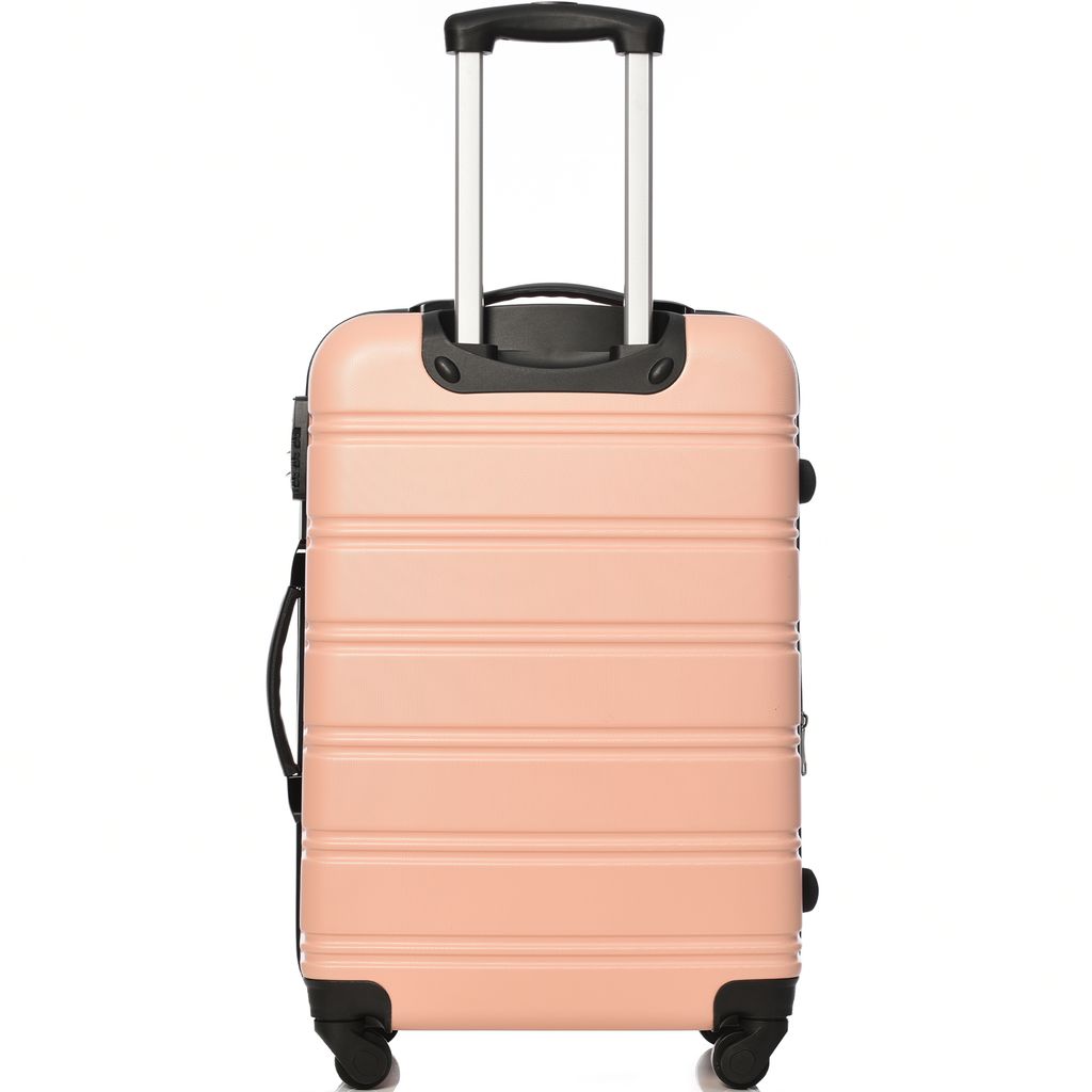 Haushaltswaren & Möbel Sitz, Rolle, Hinten, Griff 4 Rollen, ABS-Material, 65*44.5*27.5, Rosa