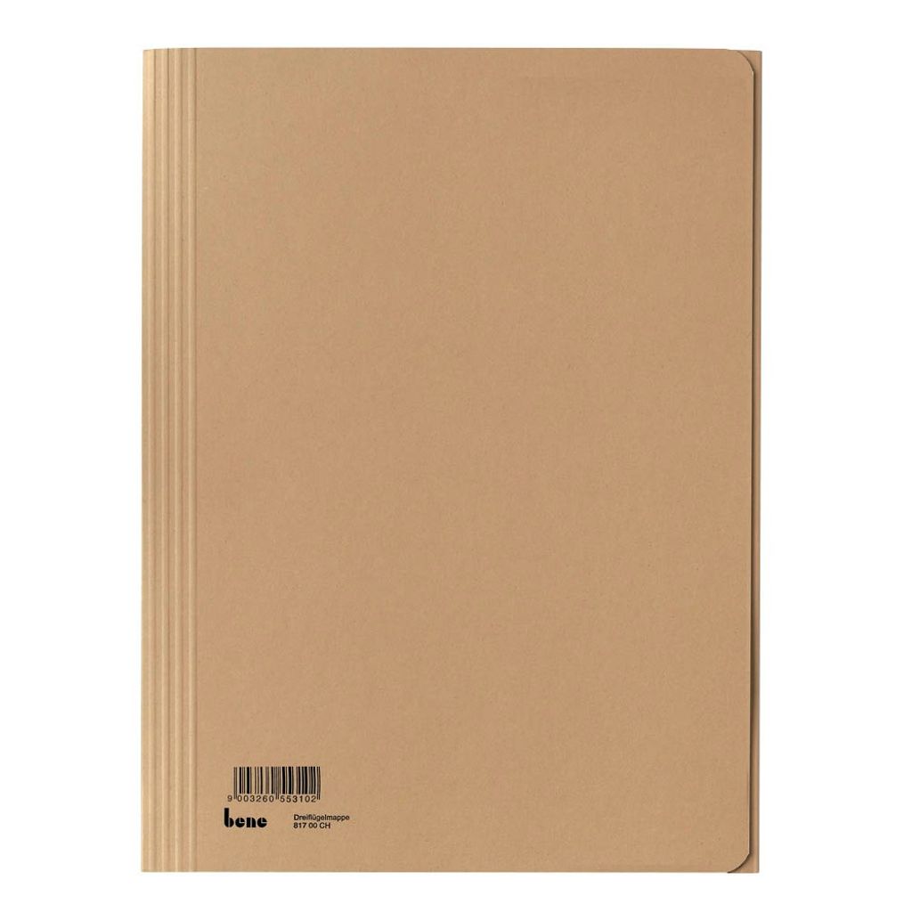 bene Sammelmappen DIN A4 chamois, 5 St.