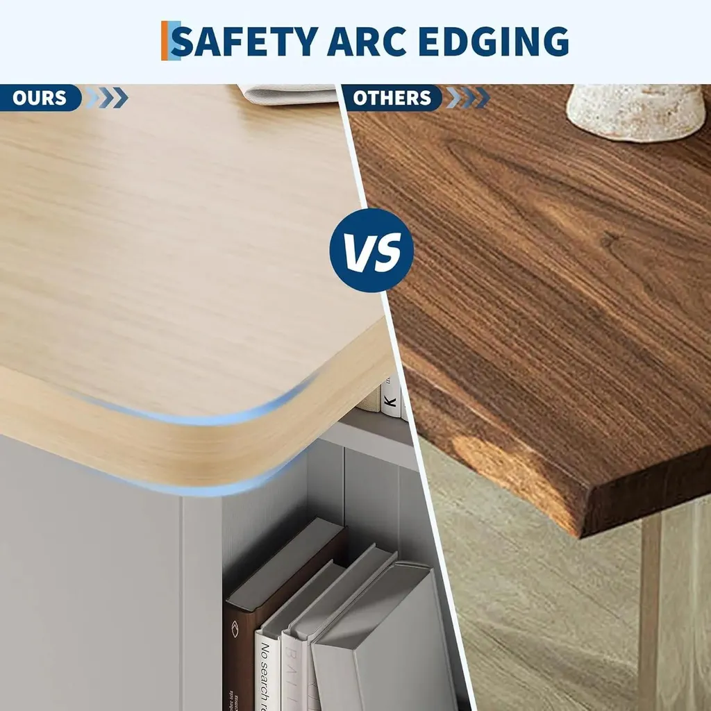Table de cuisine ronde modulable gain de place avec rangements intégrés - 9