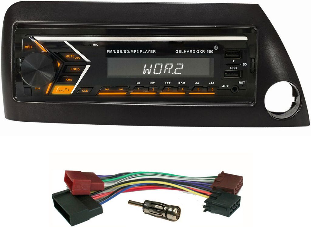AUTORADIO mit USB SD MP3 Bluetooth UKW RDS kompatibel mit Produktbild 