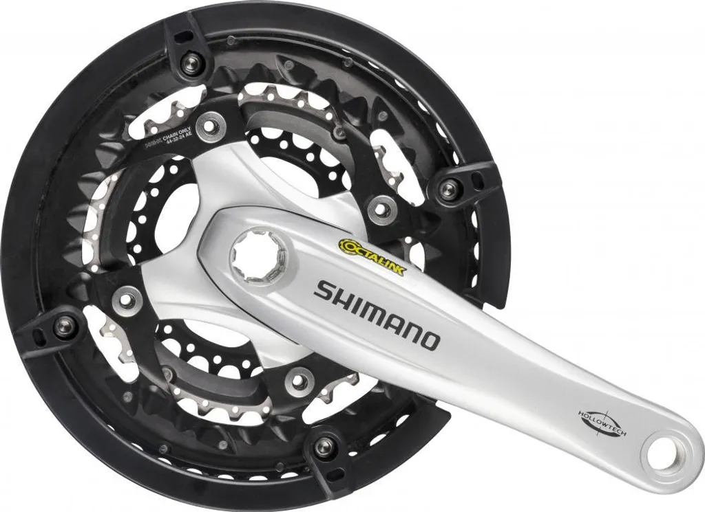 Shimano FC-T521 Pédalier pour vélo de Trekking 44/32/24 dents Argent