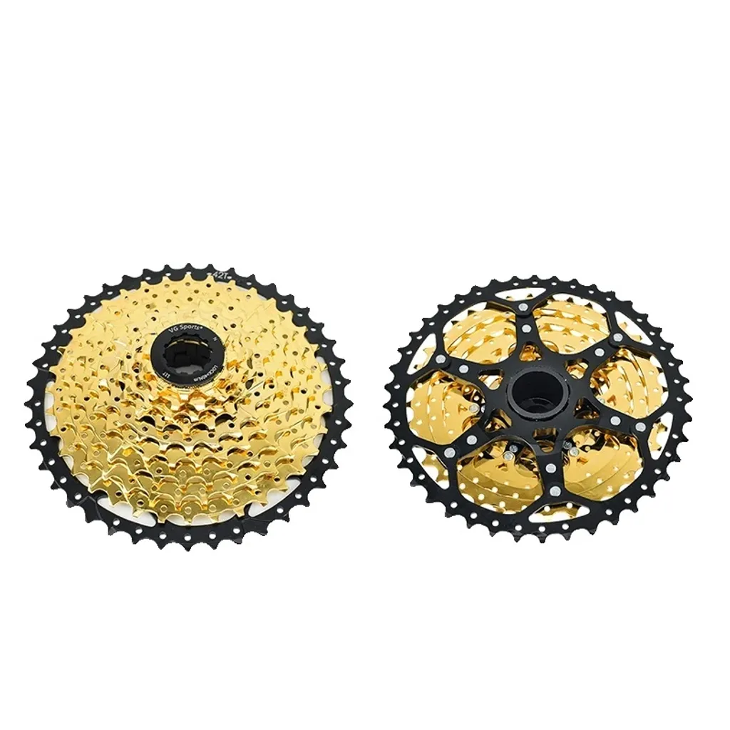 Cassette 10V 11-42T Gold idéale pour rénover la transmission du vélo