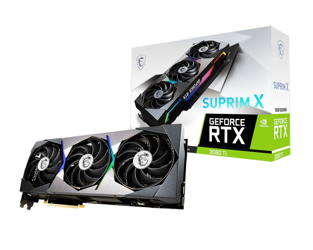 MSI GeForce RTX 3080 Ti SUPRIM X 12G - Grafikkarten