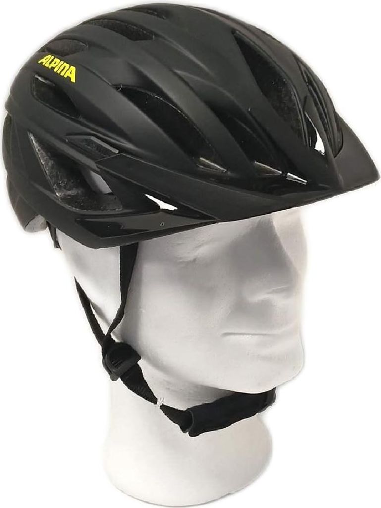Casque Alpina Fahrradhelm Parana noir-jaune-néon mat 51-56 Image du produit 
