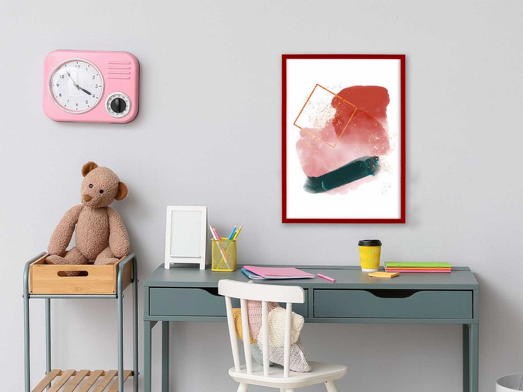 Cuillère Noire Vieillie (29,7 X 42 Cm) - Format A3 - Style Industriel Vintage Shabby Chic / Camouflage / Cadre Photo / Poster