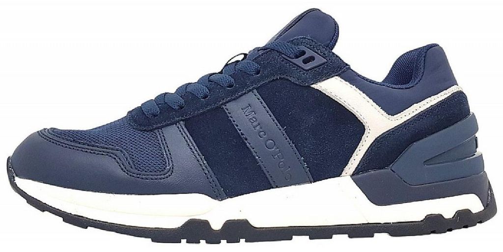 Marc O'Polo Peter sportlicher Schnürer Blau in Gr. 40