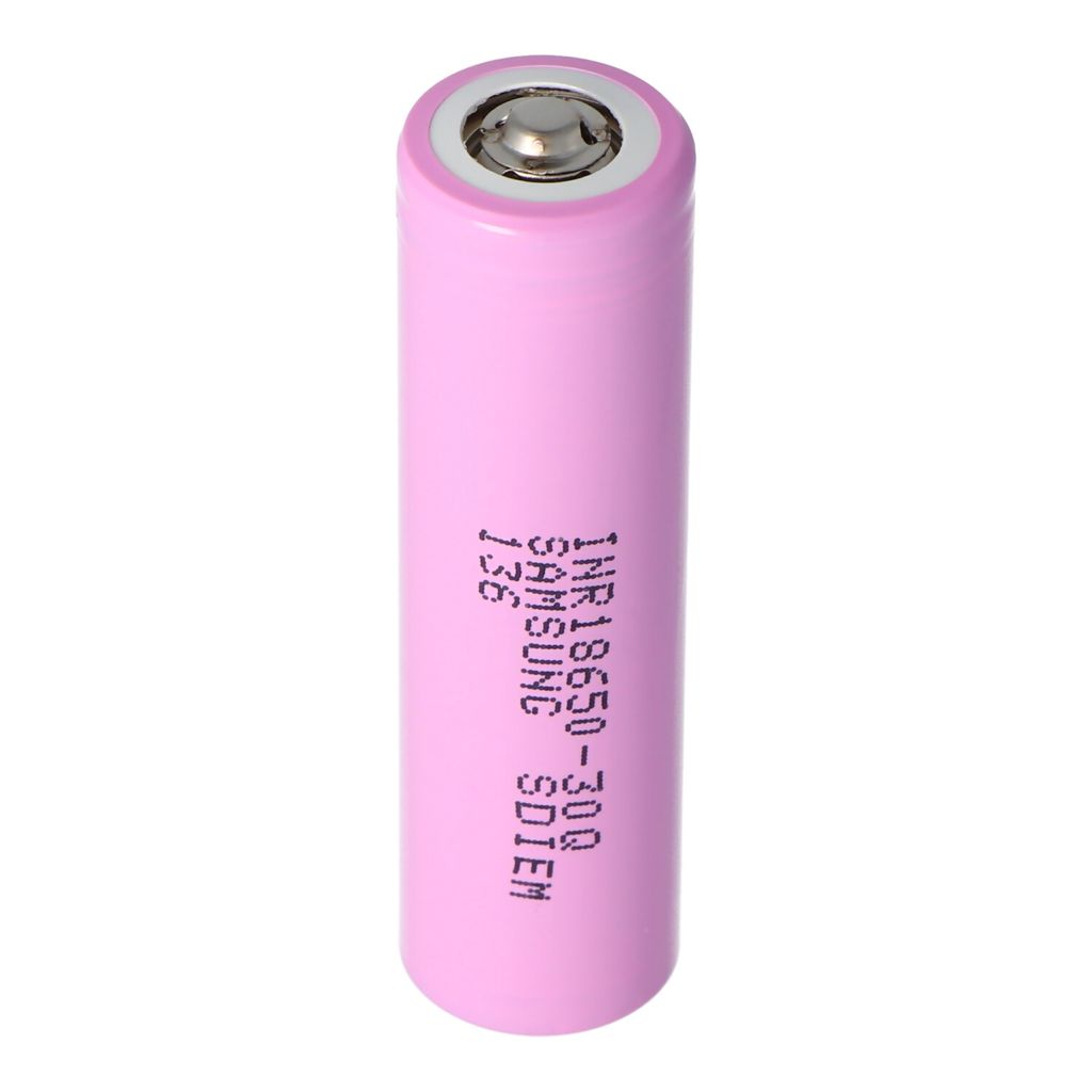 Samsung INR18650-30Q - 3,6V à 3,7V, 3000mAh 15A bouton Image du produit 