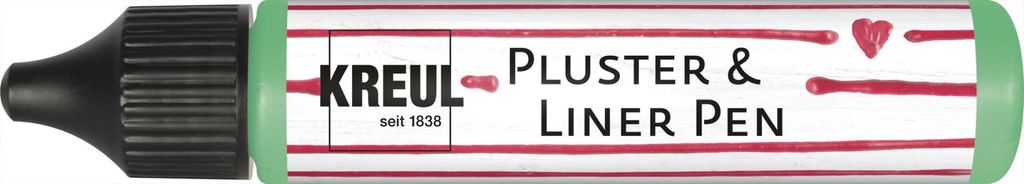 KREUL Pluster & LinerPen Hobby Line "PicTixx" maigrün 29 ml