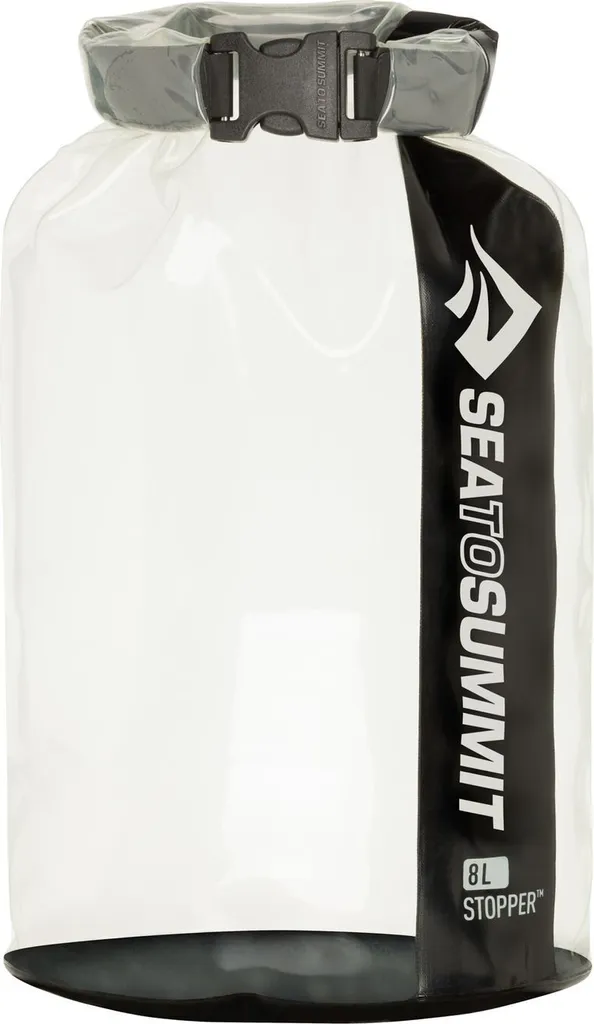 Viaggia senza pensieri: Sea to Summit Clear Stopper 8L Dry Bag Black