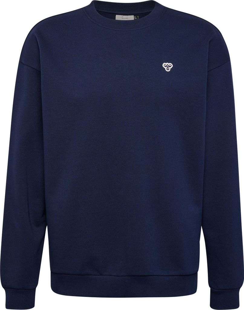 hummel Pullover mit Logo-Detail und Rundhals Größe: M