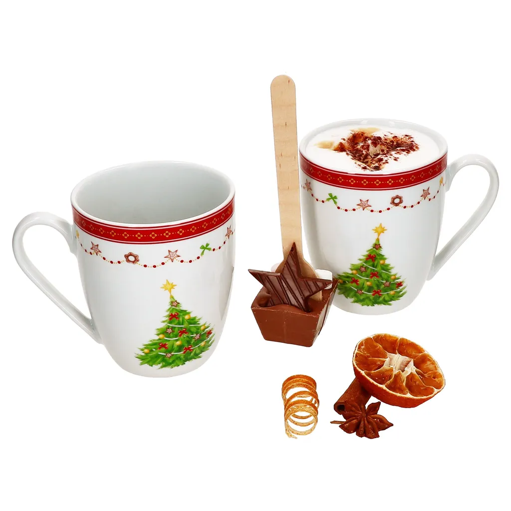 Vaisselle de Noël avec Étagère Gain de Place pour Table de Fêtes - 4