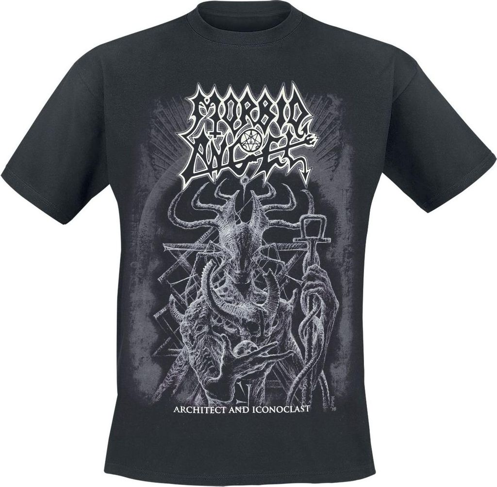 Morbid Angel T-Shirt Herren Architect & Iconoclast schwarz L