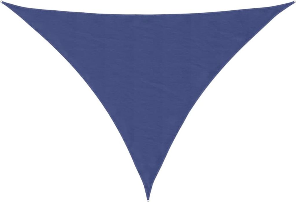 vidaXL Sonnensegel Oxford-Gewebe Dreieckig 3x4x4 m Blau
