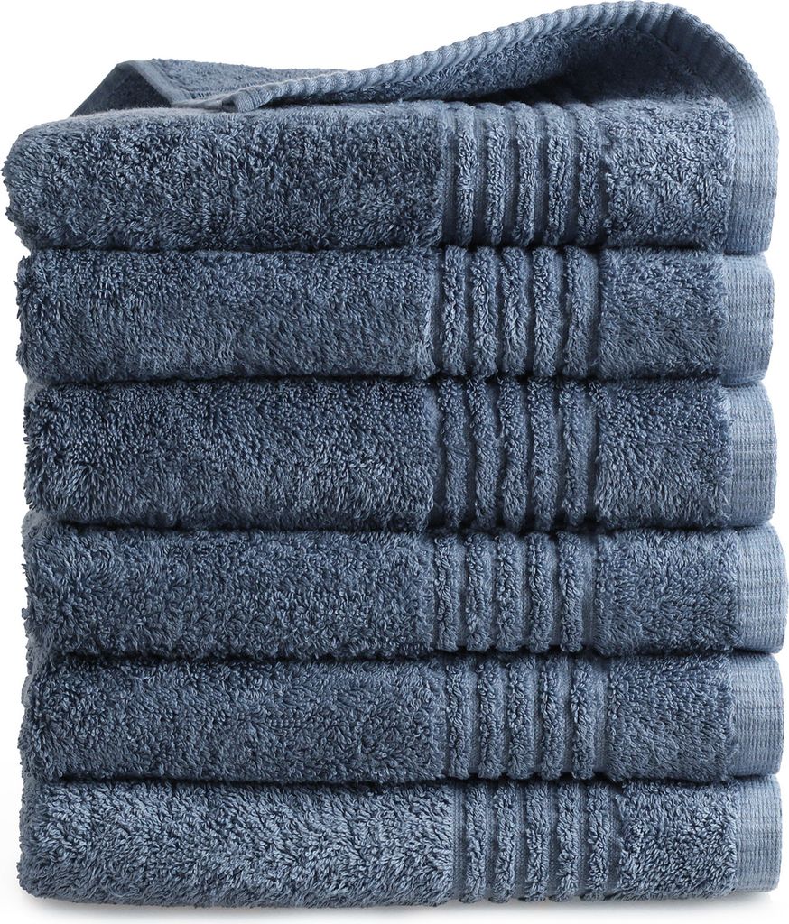 PHLOX Handtücher Set - 6 Teilig - 100% Baumwolle 600 g/m² - Produktbild 