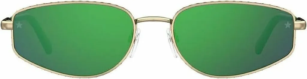 Offerta Chiara Ferragni CF 7025/S Occhiali da Sole Oro/Verde 56mm - 2