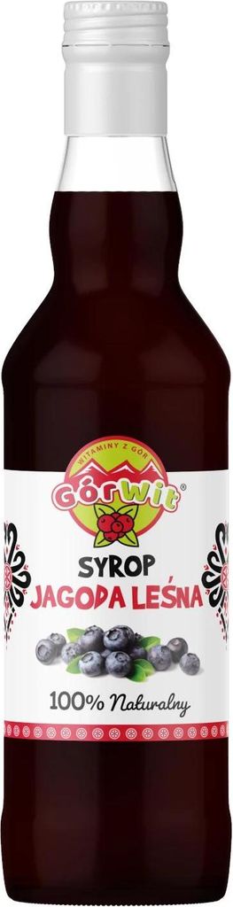 Sirop de myrtille 500ml GorWit Image du produit 