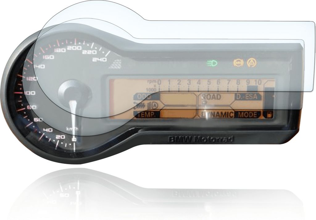 BMW R1200RS Tachoschutzfolie Displayschutzfolie 9H Nano Glas Technologie