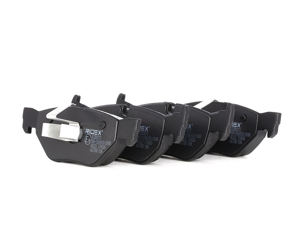 RIDEX Bremsbeläge Satz Hinten für BMW 3 Touring (E91) Produktbild 