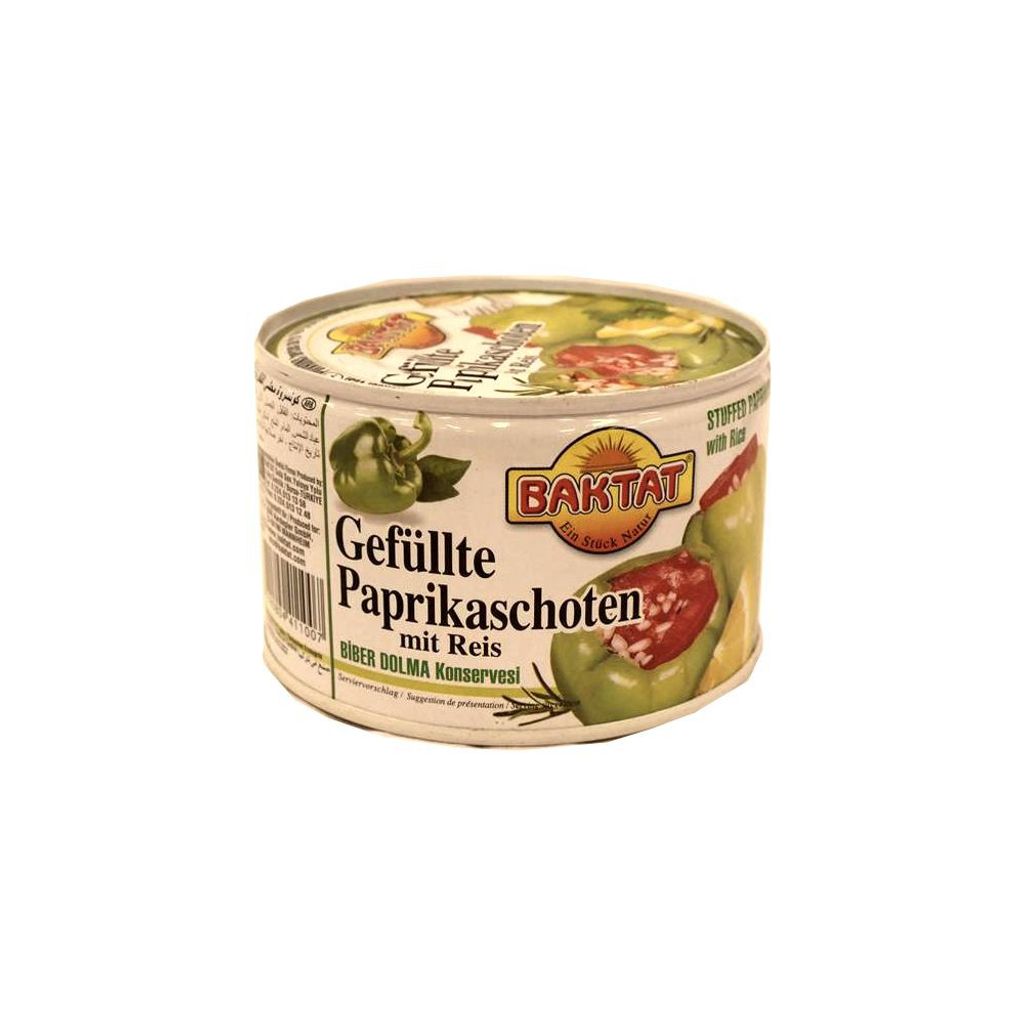 Baktat Gefüllte Paprikaschoten mit Reis 350g Konserve Produktbild 