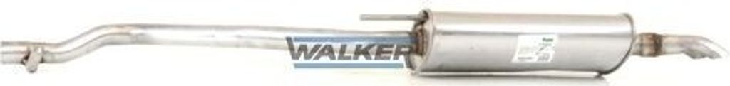 WALKER 19691 Endschalldämpfer für VW Transporter IV Bus (70B, 70C, 7DB, 7DK, 70J, 70K, 7DC, 7DJ) Auspuff
