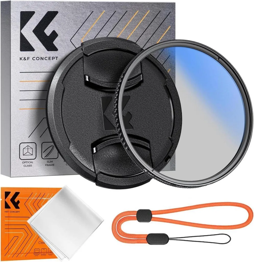 K&F Concept 55mm CPL: Il Filtro Indispensabile per Paesaggi Mozzafiato