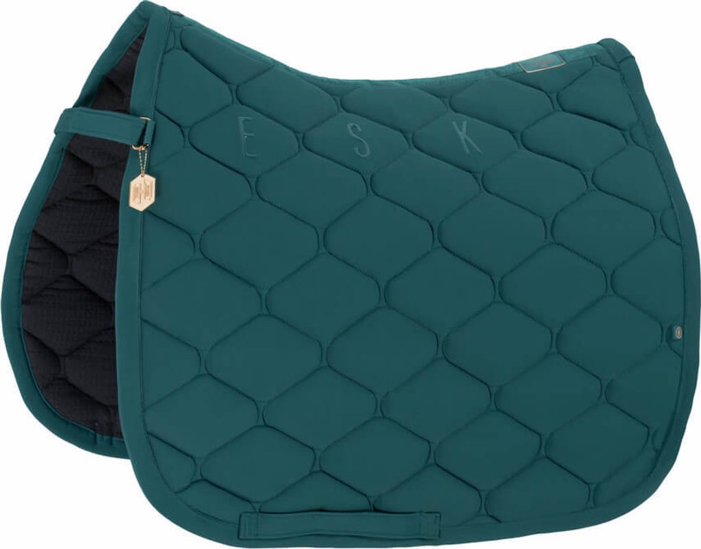 Eskadron HERITAGE Schabracke " PRO SOFT " Form - Dressur Farbe - vintage green