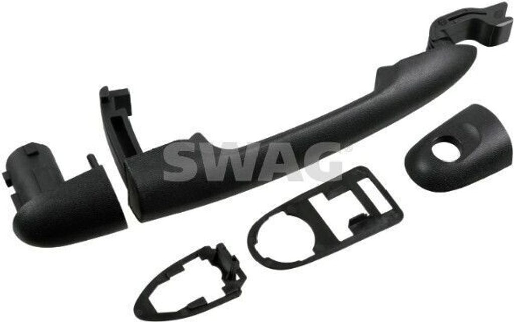 SWAG 33 10 4807 Türgriff Links Rechts passend für MERCEDES-BENZ CITAN Kasten (415) Schwarz