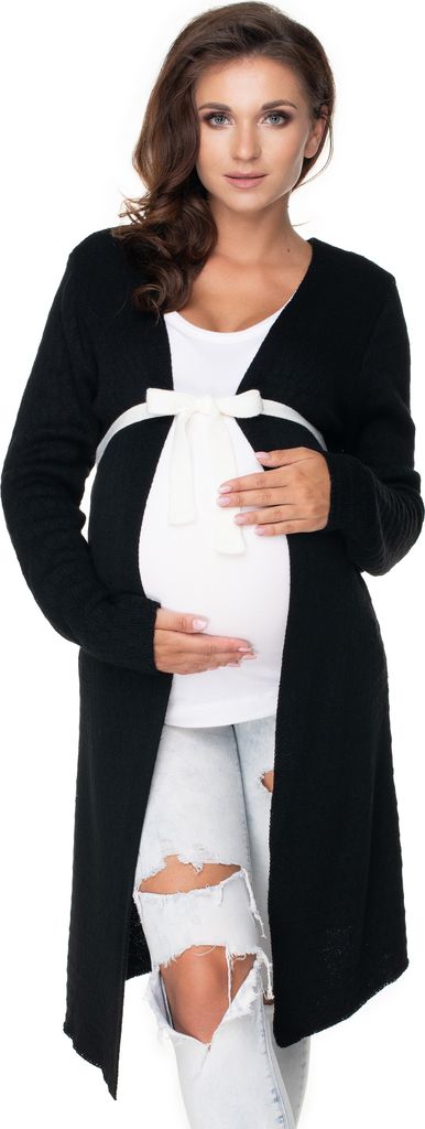 PeeKaBoo Damen-Cardigan für Schwangere Hazlendru schwarz Universal