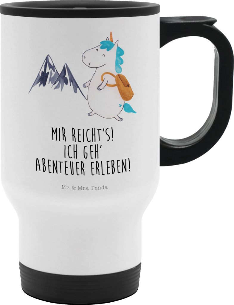 Mr. & Mrs. Panda Thermobecher To Go Einhorn Bergsteiger - Produktbild 