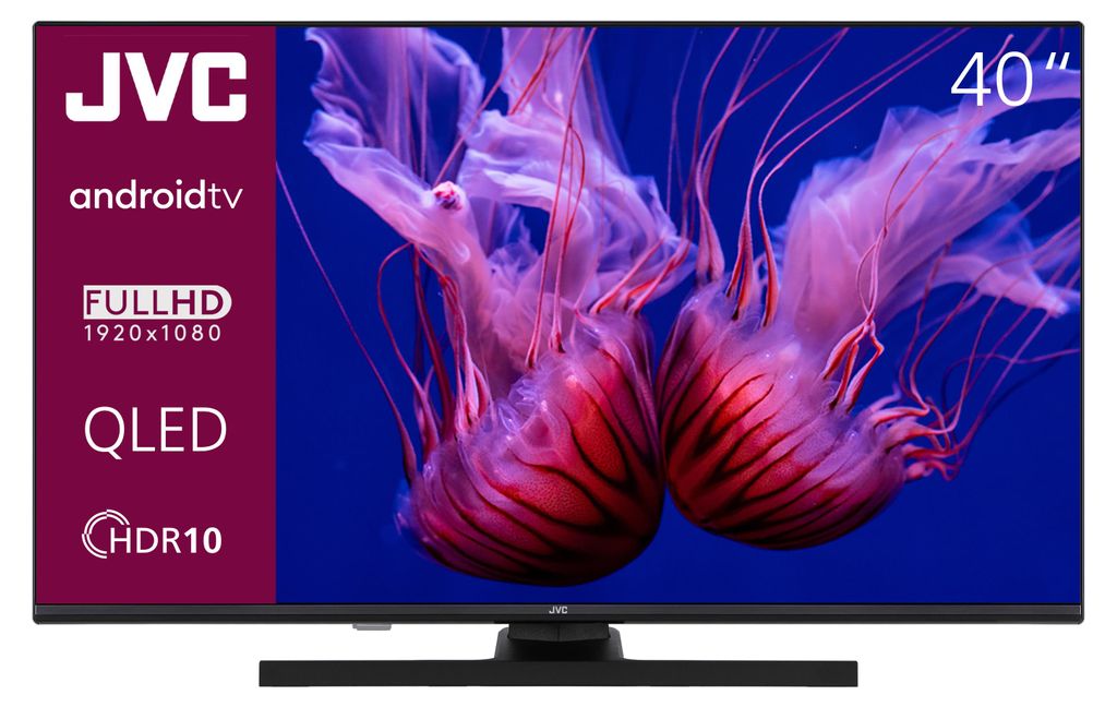 JVC QLED TV 40 Zoll Fernseher Full HD Android TV (HDR Smart Produktbild 