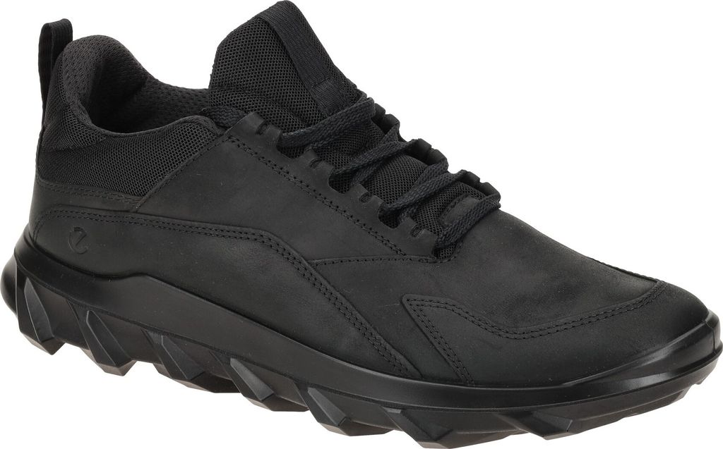 Ecco MX Herrenschuhe - sportliche Halbschuhe - Schnürschuhe schwarz NEU