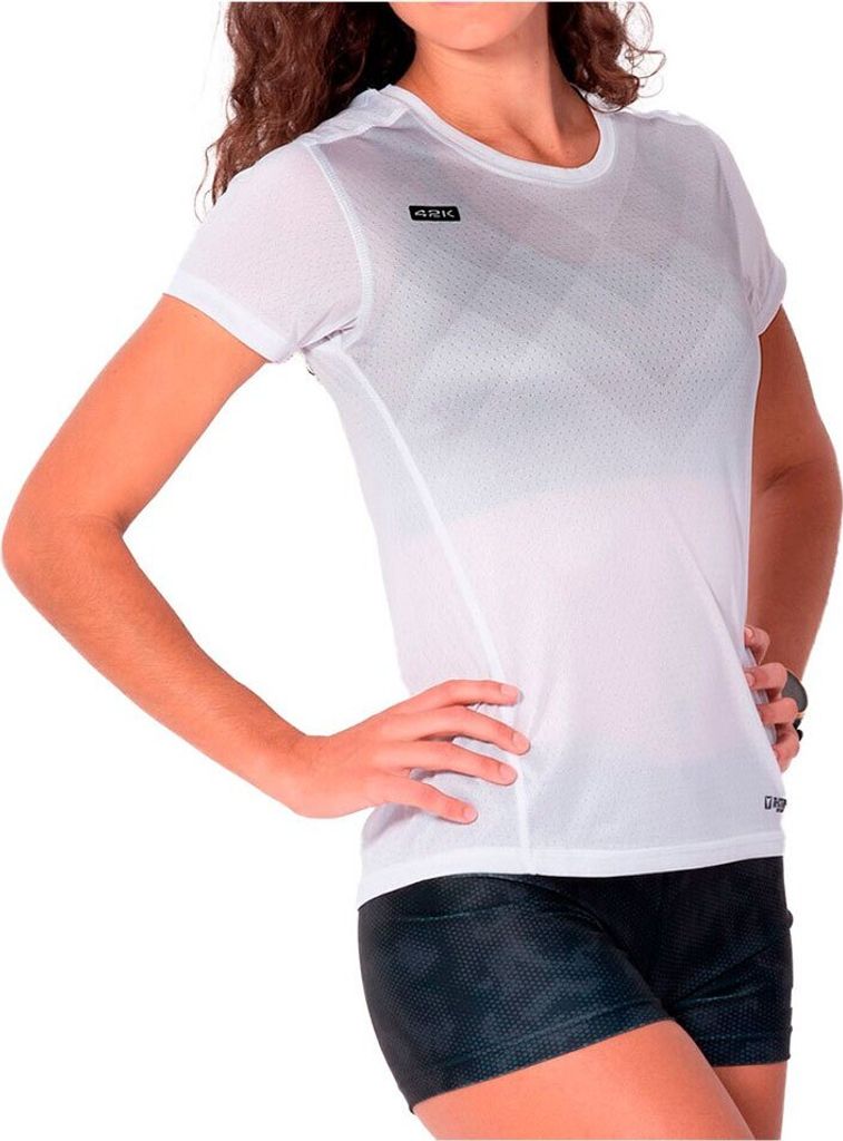 42k Running Motion Kurzarm-t-shirt Weiß M Frau Weiß M