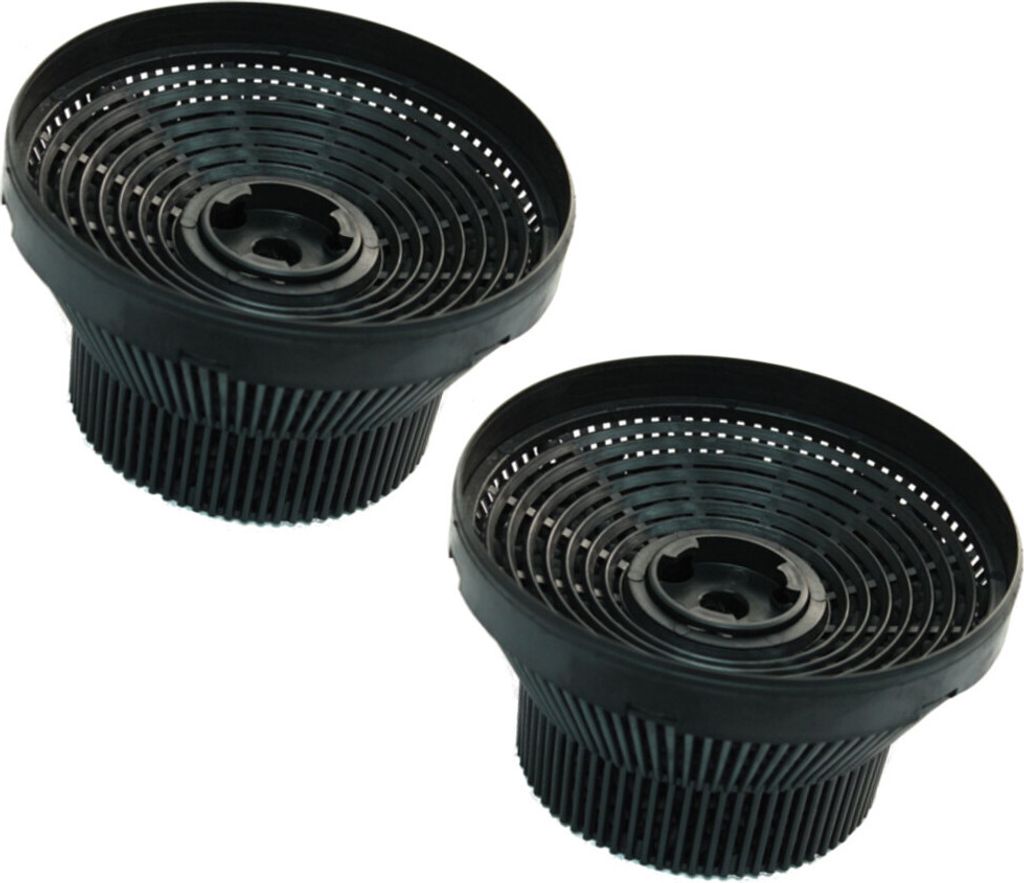Sparset 2 Stück Ersatzfilter Aktivkohle zu Modell C3C - 61801251, 531371 passend für Teka Küppersbusch Gorenje Smeg - Dunstabzugshauben
