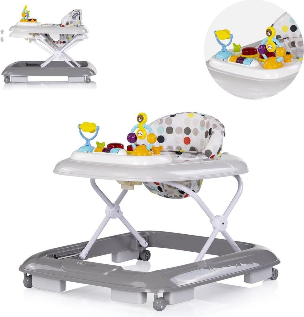 CHIPOLINO Interactive Baby Steps Grau